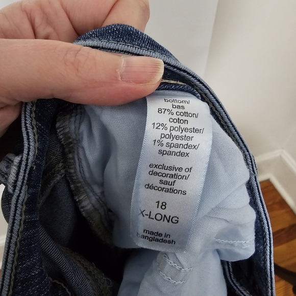 Maurices Jeans 18 XLong - Picture 5 of 6